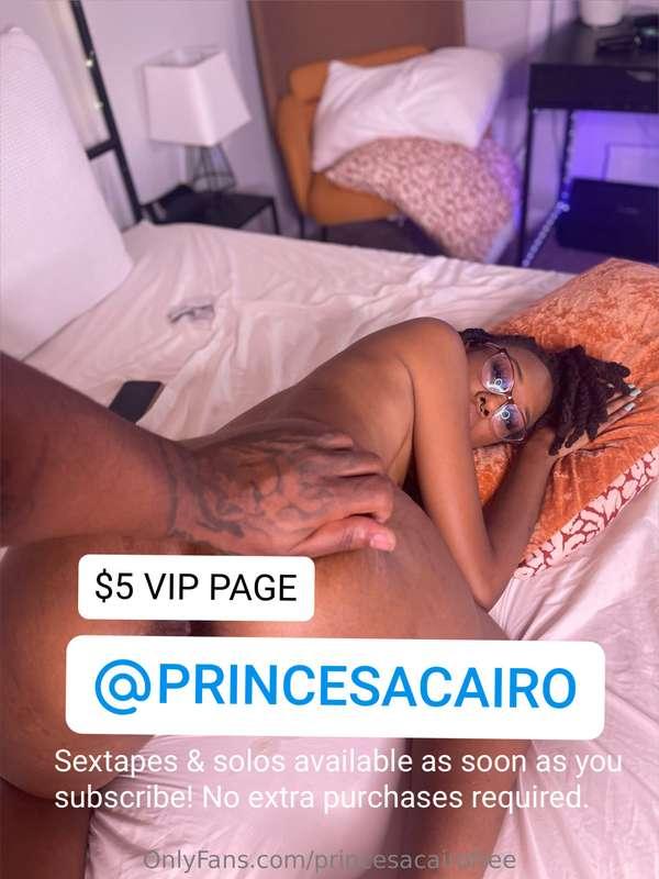 Subscribed to my VIP? @princesacairoAs soon as you subscribe..