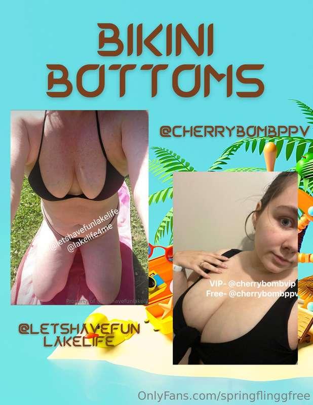 # Bikini Bottoms Competition  Hosted by @springflinggfree 🍑👙..