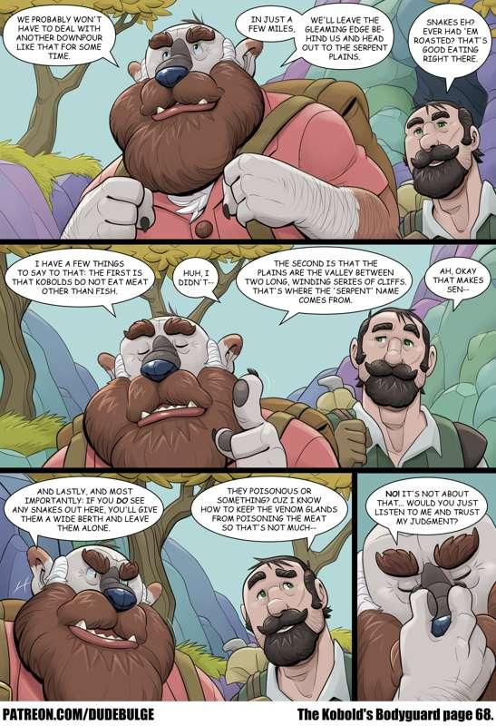 The Kobold's Bodyguard page 68