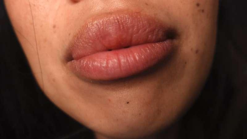 Giantess likes to kiss you and lick your cute tiny fragile body