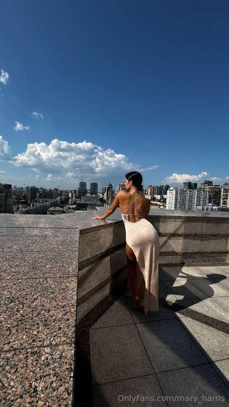 The beauty of a woman's back is the elegance of lines and my..