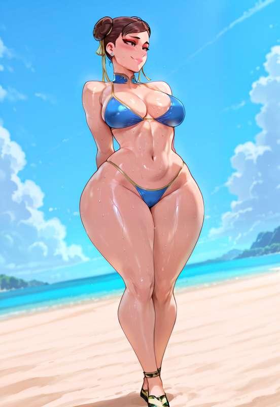 Chun-Li bikini BBC set