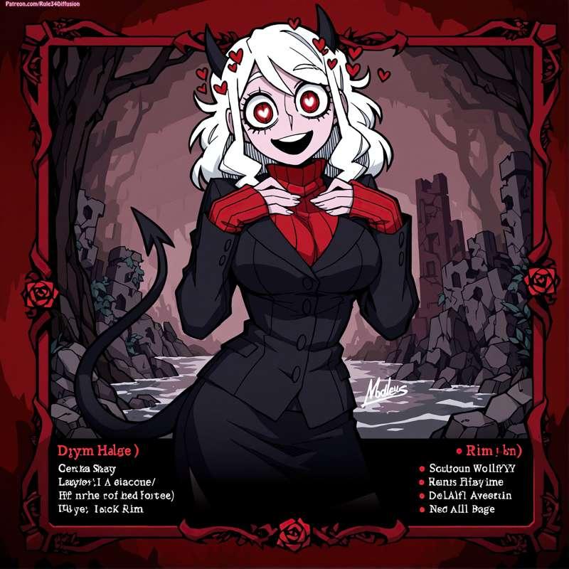 Modeus of Helltaker Sexy Poses [Gen 2.5]