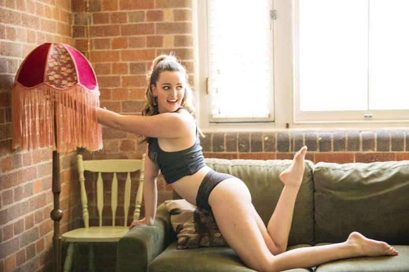 Fans get a sneak peak at my new advertising photos, a week b..
