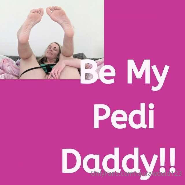 I would love to go get a pedicure sometime soon! I would LOV..