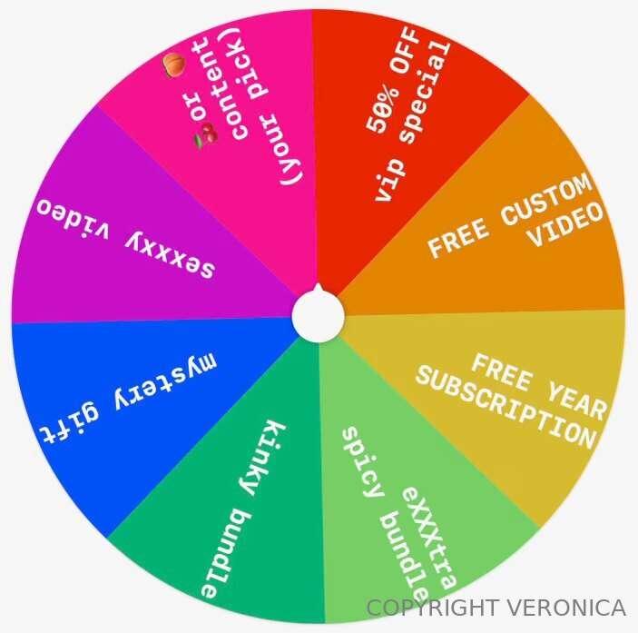 *TIP $15* to spin the wheel and get lucky😏 everyone’s a winn..