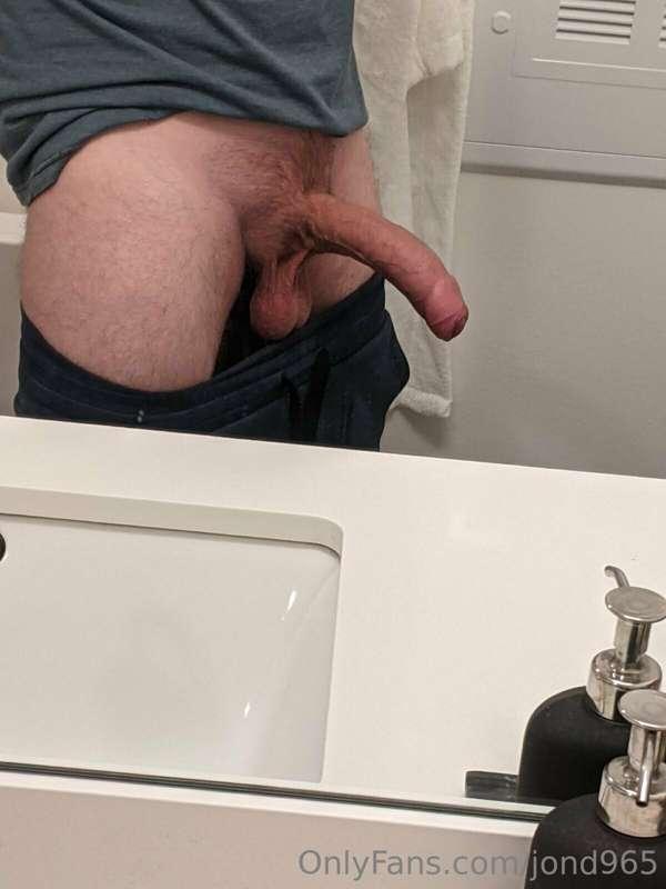 Pull my pants down and get to work