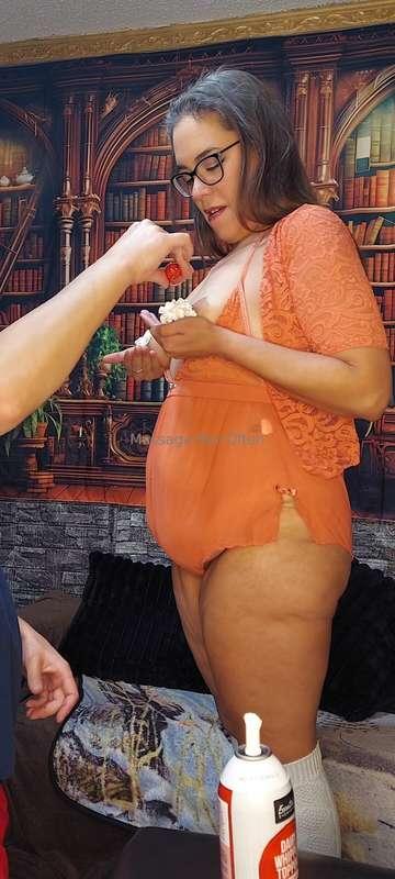 WA: @lexi_darknessvip whipped cream on the Bday girl 🎂🥳, yum..
