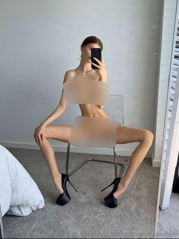 my outfit while I wait for you to return home from work and ..