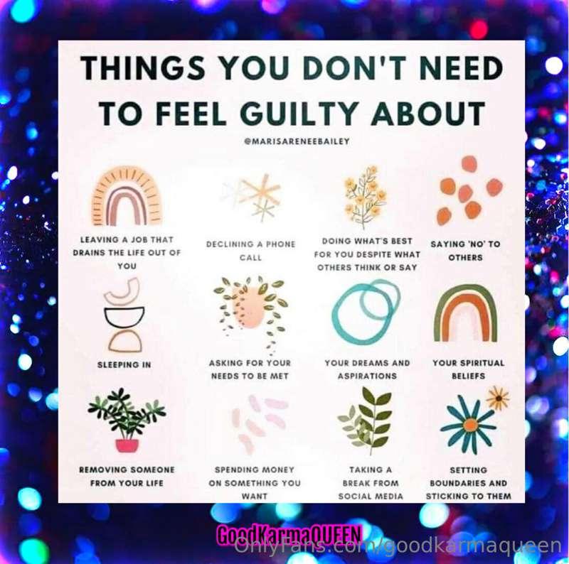GUILT:  Such a useless state of life.

#freeyourself

xo