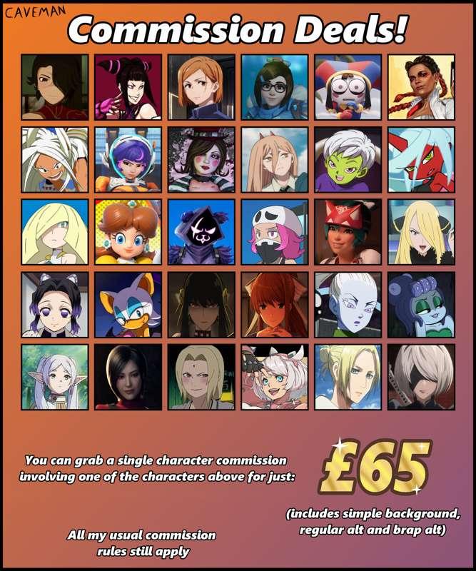 COMMISSIONS OPEN! 