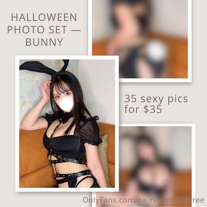 Today's content on my page is 🐇Sexy Bunny Halloween photos🐇3..