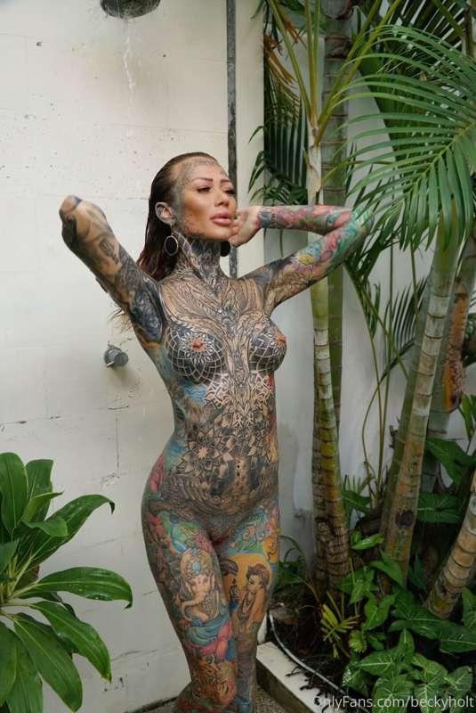 Outdoor showers