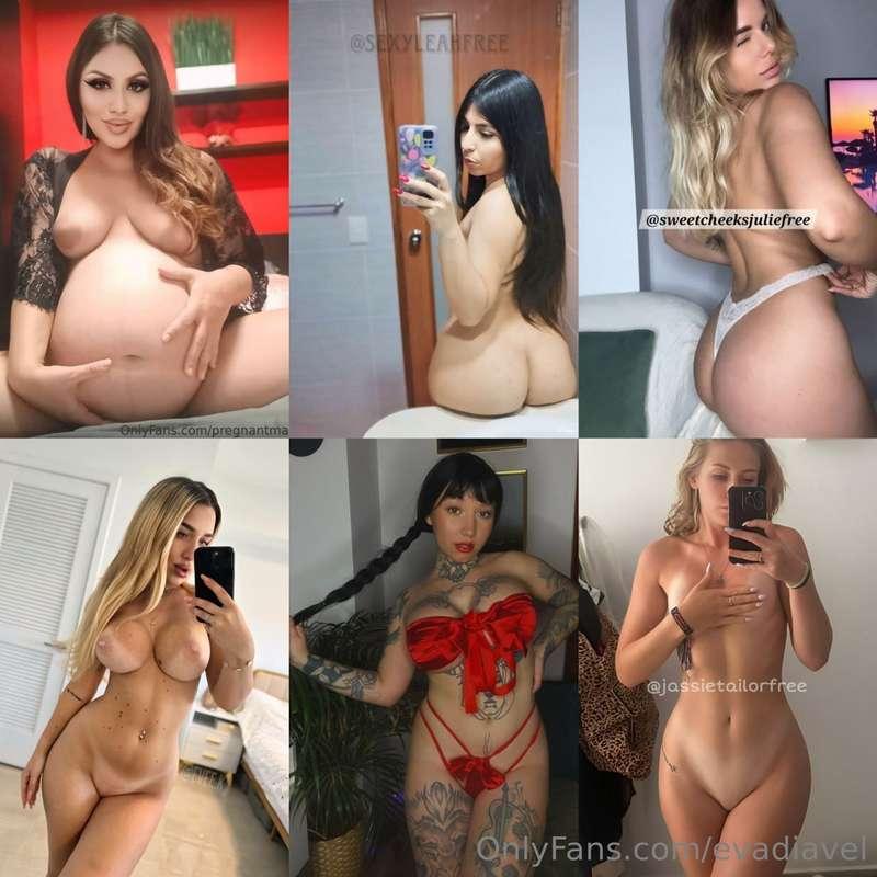 💦🥵 WILL MAKE YOU CUM 🥵💦 ☘️ @PREGNANTMARISKA ☘️💗🍑 @SEXYLEAHFR..