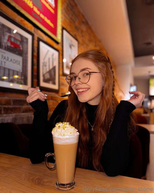 Sipping on something warm and letting the world slow down fo..