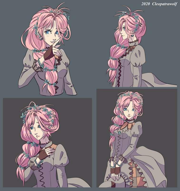 Ophelia concept sketches