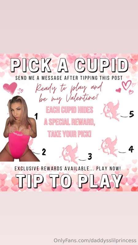 ❤️💗PICK A CUPID -GAME!❤️💗
Ready to play a new game for Valen..