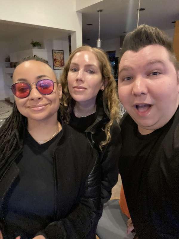 Today Miranda and Raven Symone came to see me 