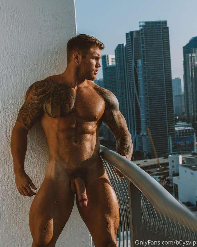 From my balcony, I have the whole city guarded, and whoever ..