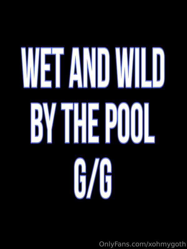 Wet and wild poolside with @heavann77 !   DM me the title fo..