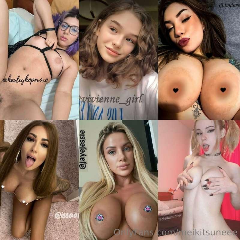 💦🥵 WILL MAKE YOU CUM 🥵💦 👉 @harleyhopexoxo 💞🎀 @VIVIENNE_GIRL ..