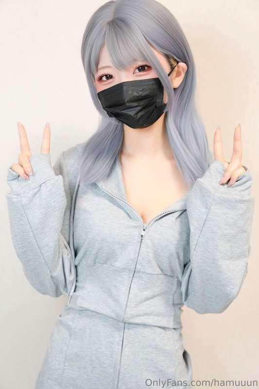 Slave to pleasure💕Seductive gray dress👗About 10min