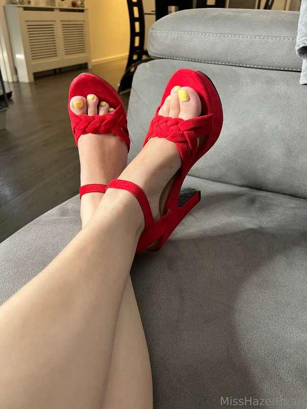 Little red heels