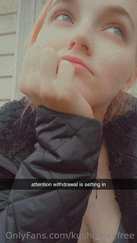 I need attention from you baby. Send me a message 😘