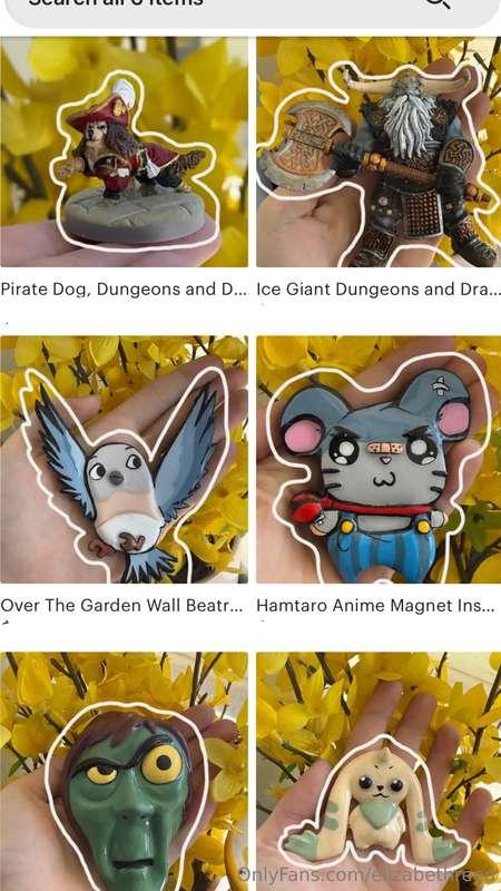 If anyone is interested I’ve added to my Etsy store 🥹 things..