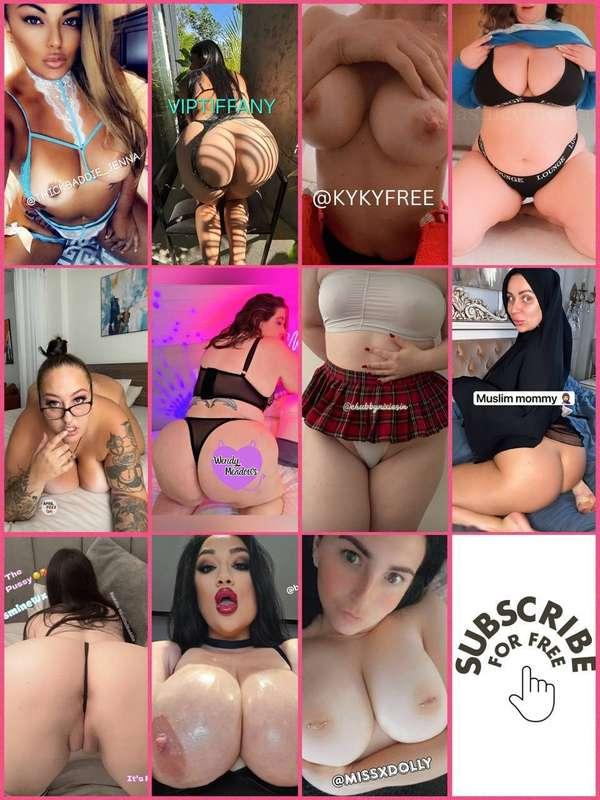 FREE horny babes🔥💦 Follow them all 😈👇🏼12hr@THICKBADDIE_JENNA..