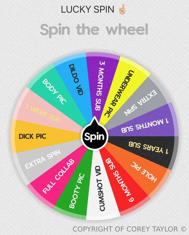 Try your luck with the lucky spin! 🤞🏼 TIP $20 with the messa..
