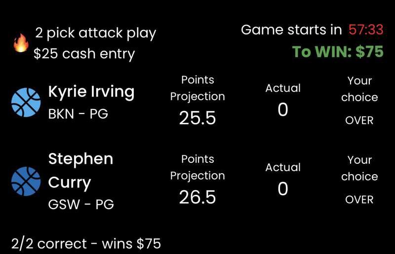 Sportsbattle and Parlay play 