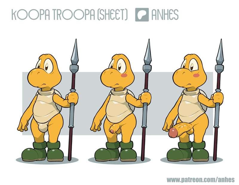 Koopa Troopa (sheet) - Big + Extra