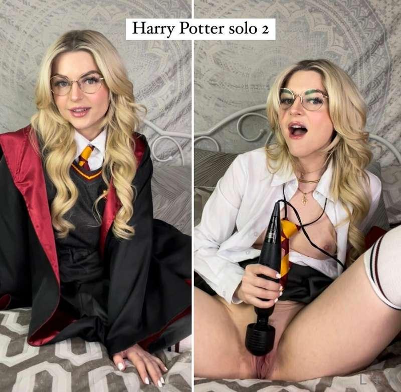 Did you guys see my latest Harry Potter solo yet?

It was so..