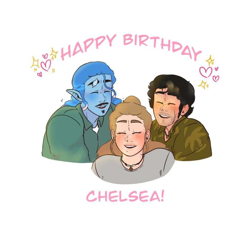 Happy (late) Birthday Chelsea! 