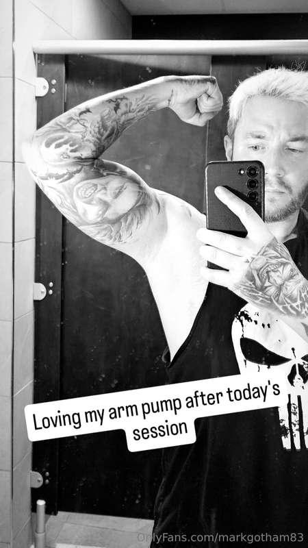 Can you imagine that arm around your neck while I'm sliding ..