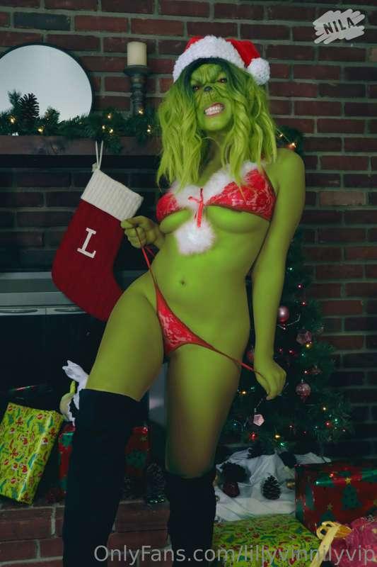 "I'm all toasty inside, and I'm leaking" - The Grinch