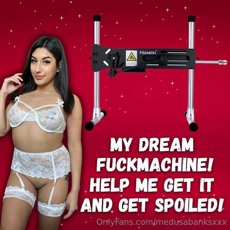 I reallyyyy want a fuck machine! you all can contribute to g..