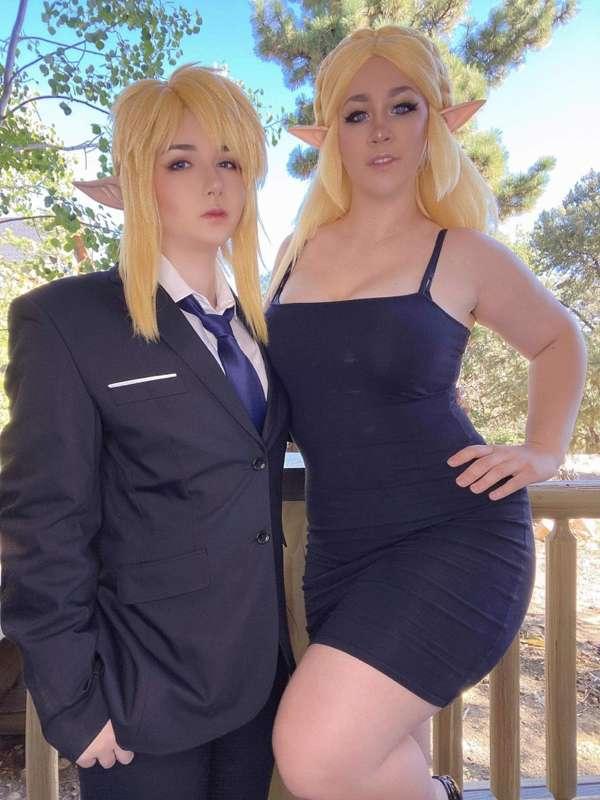 Link takes Zelda to prom!! 💙💙