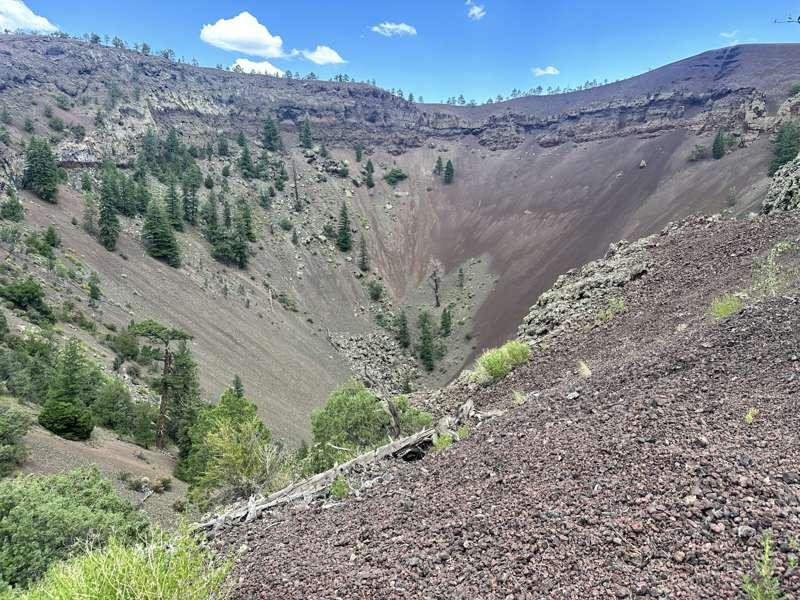 Bandera Volcano erupted here 10,000 years ago!!! 