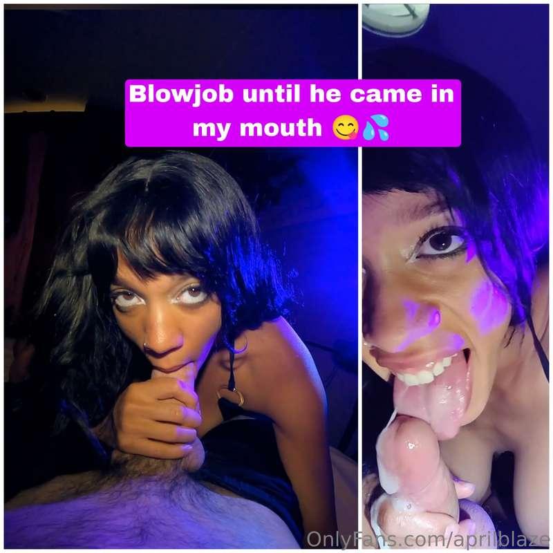 Tip $18 and Ill send it to you!Made his cock throb in my mou..
