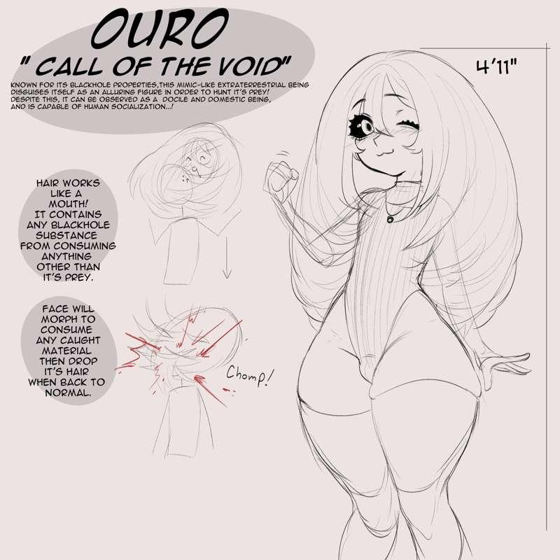 Ouro WIP ( original character development )