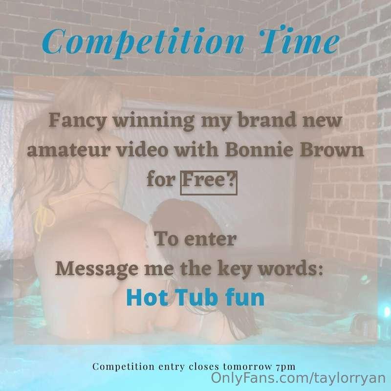 Don’t forget this competition closes this evening at 7pm! Wi..