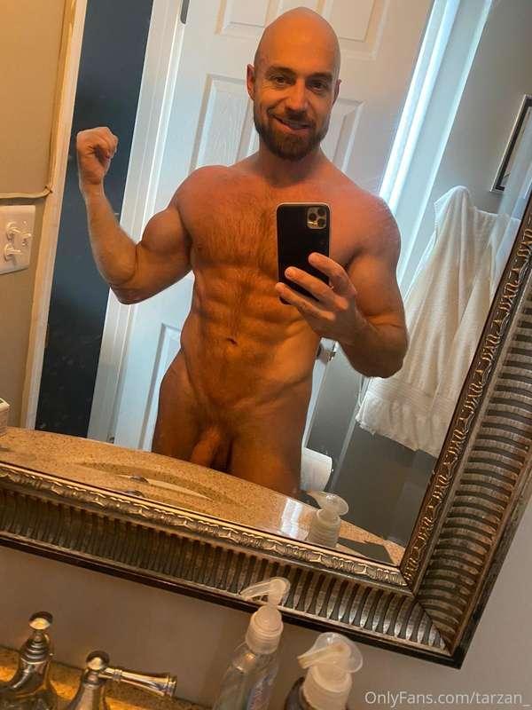 post workout tease