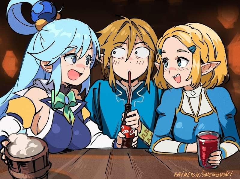 Having a good time