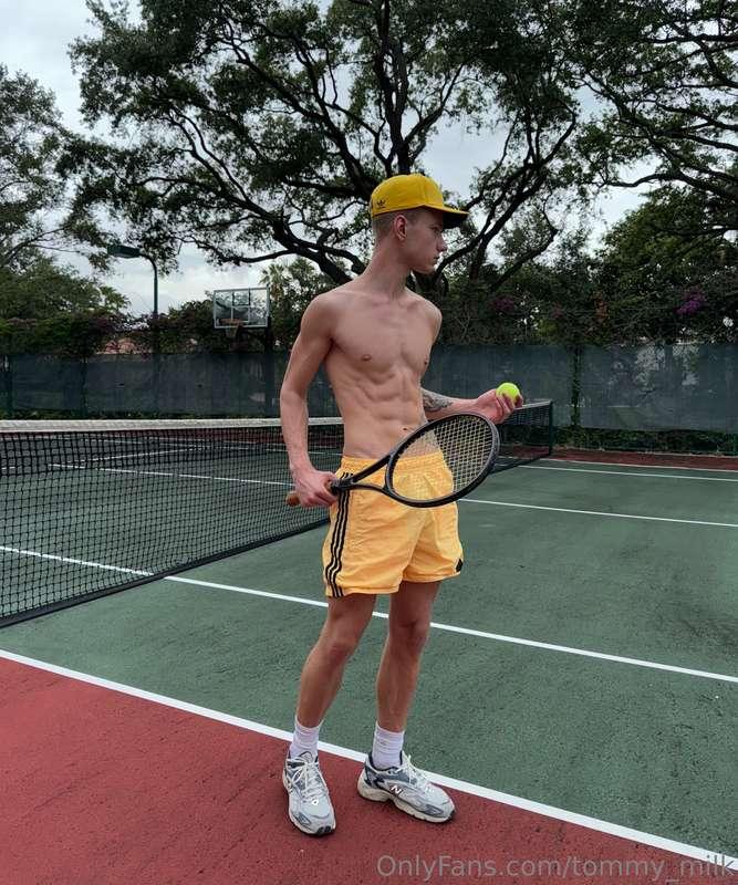 play with me on the court or at home?