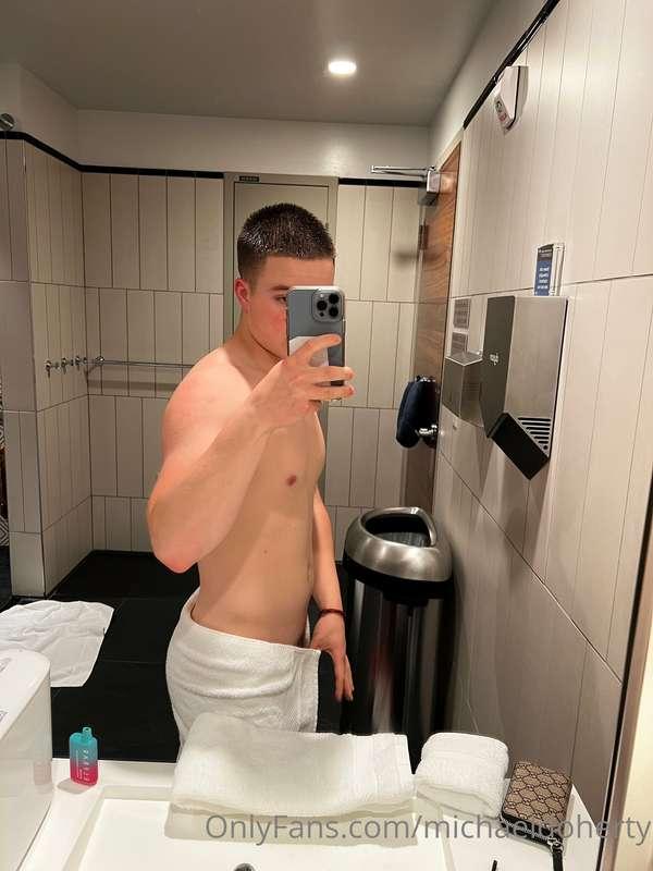 Should I drop my towel? 😈🤭