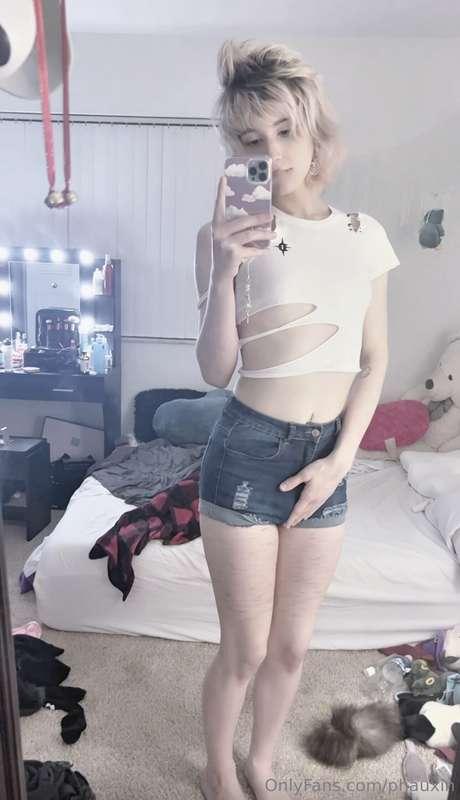 Let's play a game called what's under my pants, think you ca..