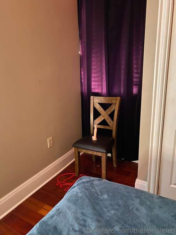 Hm, what do you think this chair is for? 