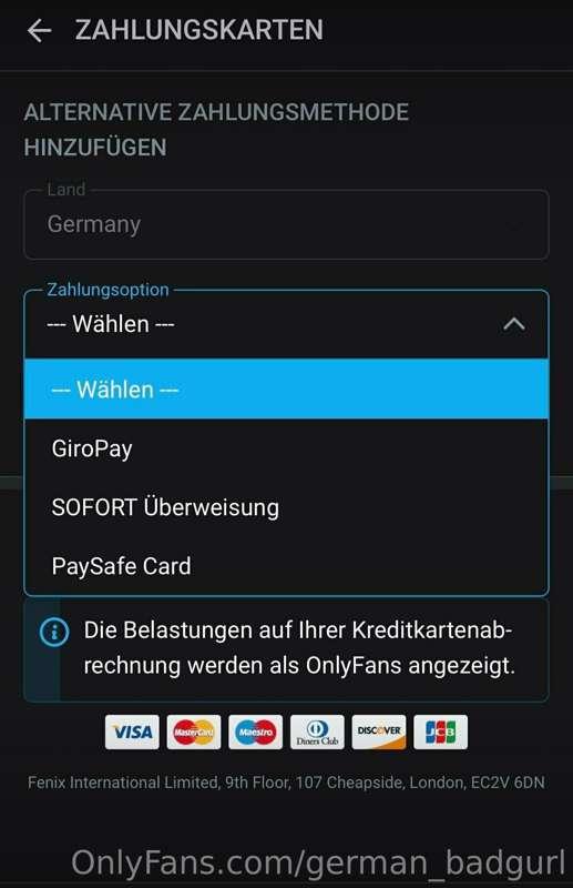 # Habt ihr es schon gesehen? 
Man kann jetzt auch per ***Sof..